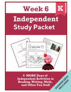 independent-study-packet-kindergarten-week-6